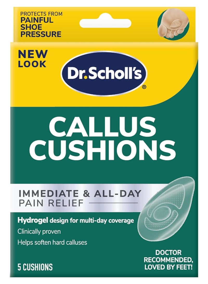 Callus Cushion For Immediate & All Day Pain Relief 5 Cushion Pack