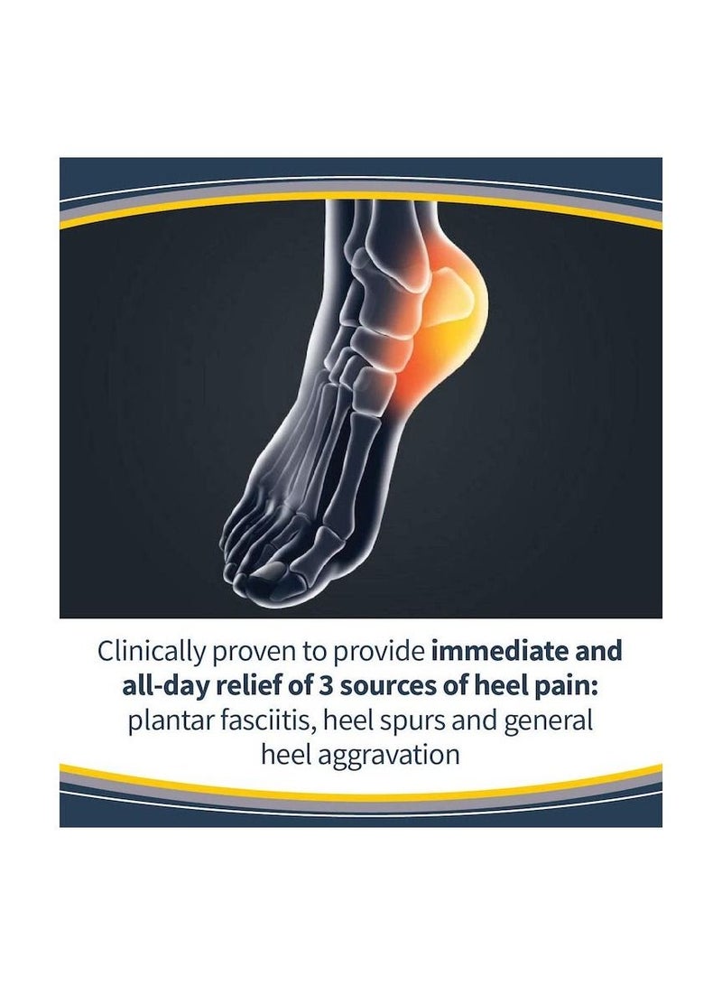 Dr. Scholl’s Heel Pain Relief Orthotics for Spurs General Heel Aggravation (for Women's 5-12)