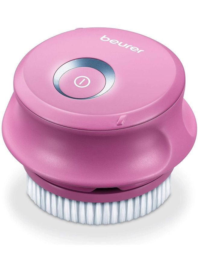 Electric Body Brush Clear/Purple/White 10x7.2x10cm
