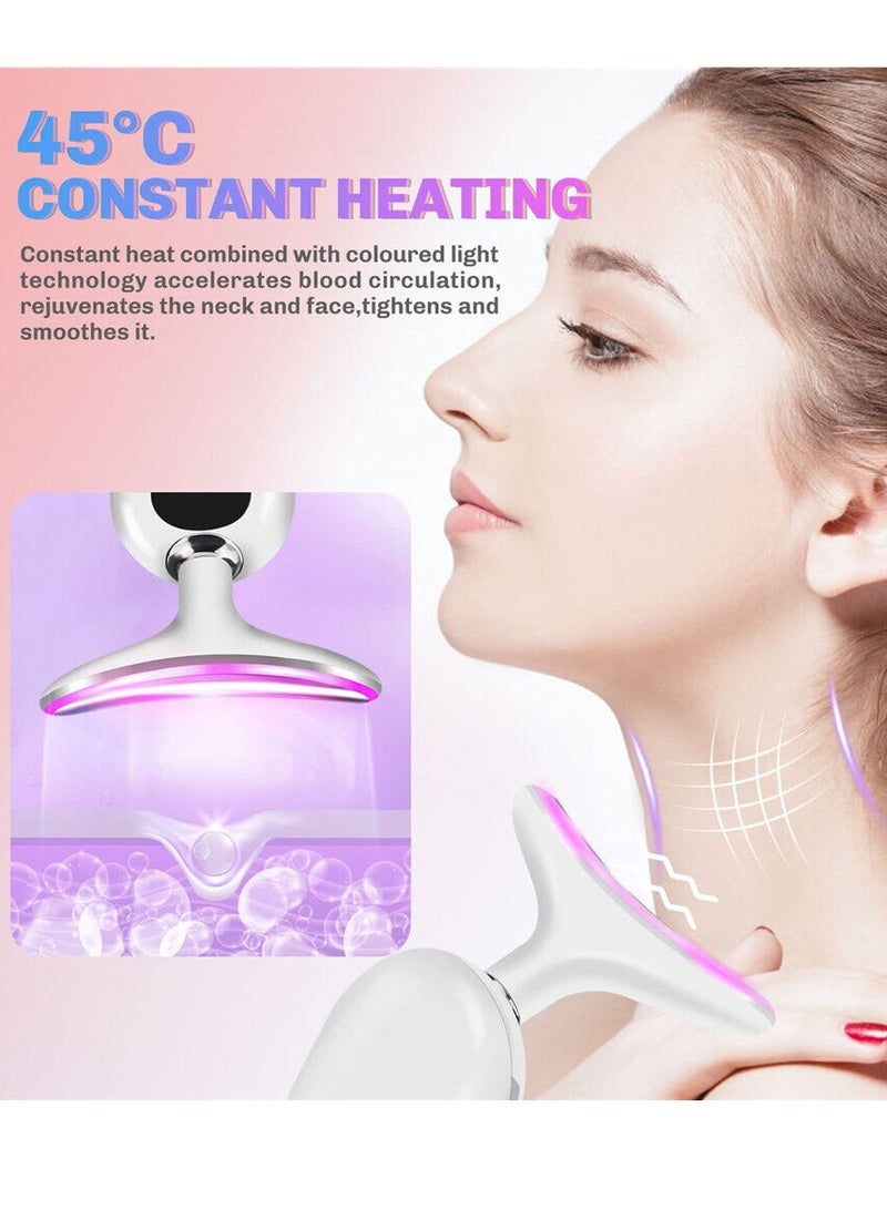 Electric Neck Massager Face massager Premium Face Massager Beauty Machine Wrinkle Skin Care Double Chin Vibration Beauty Therapy Massage Remove Fine Lines Neck Skin Tightening Face Lifting Machine