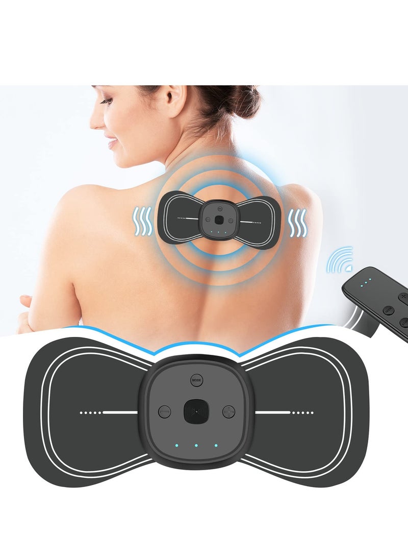 Electric Massagers, TENS Unit Muscle Stimulator, Wireless Pain Relief, Portable Electro Pulse Impulse Mini Massager Machine for Lower Back and Neck