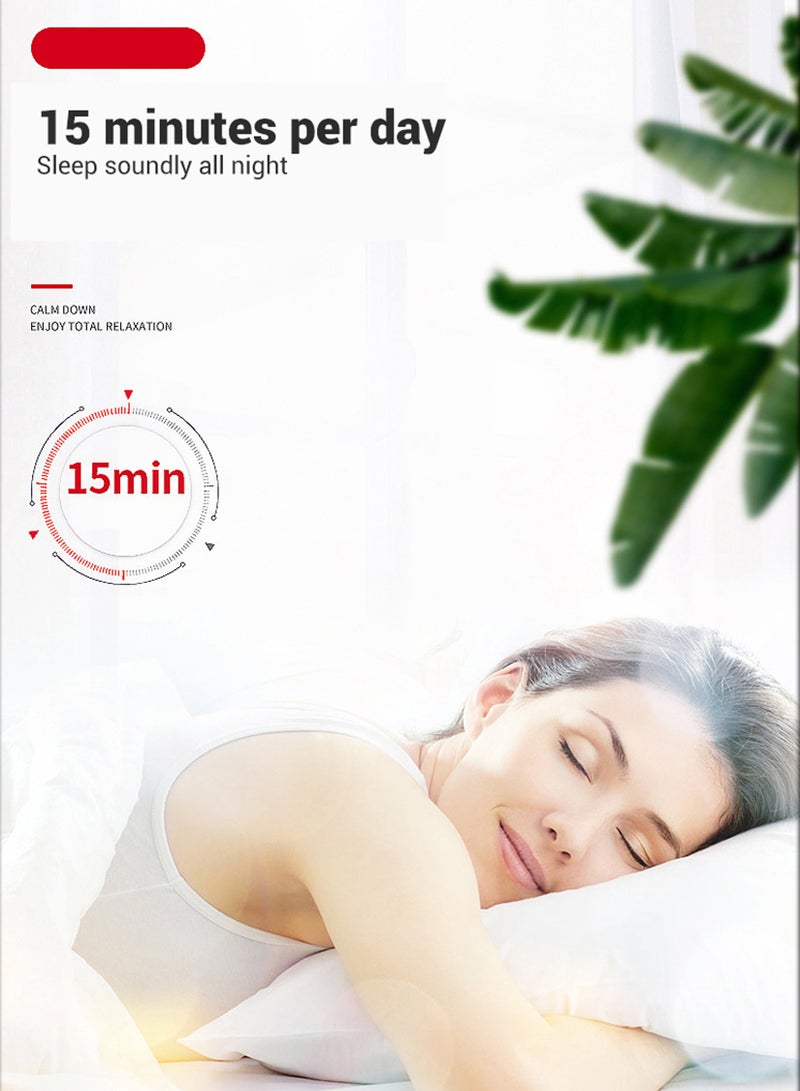 Electric Portable Double Head Massager Full Body Handheld Dual Heating Vibration Infrared Deep Tissue Massage Percussion For Neck Shoulder Back Arms Leg Foot Calf Muscle Relax Hand Tension Pain Relief