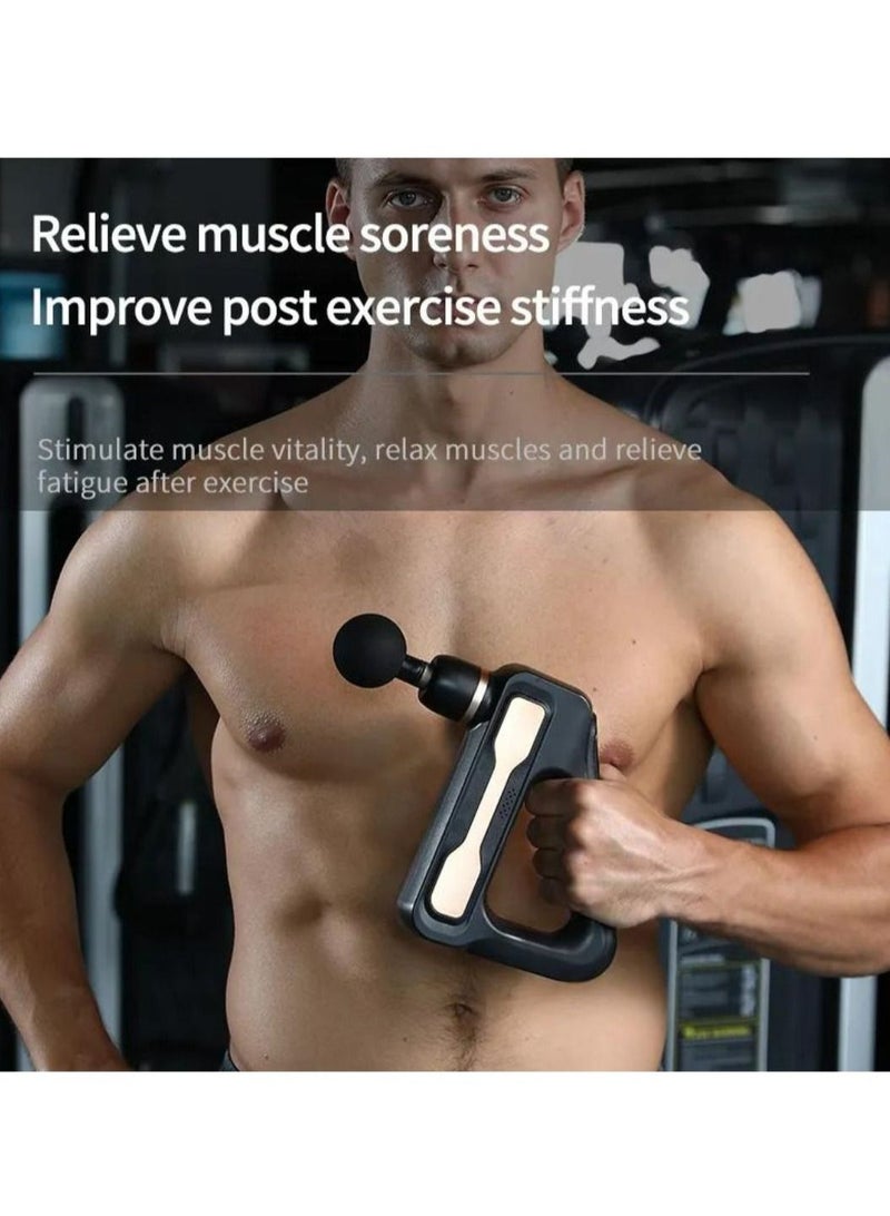 32 Speed Massage Gun Muscle Vibration Therapy Deep Tissue Massager with 8 Heads