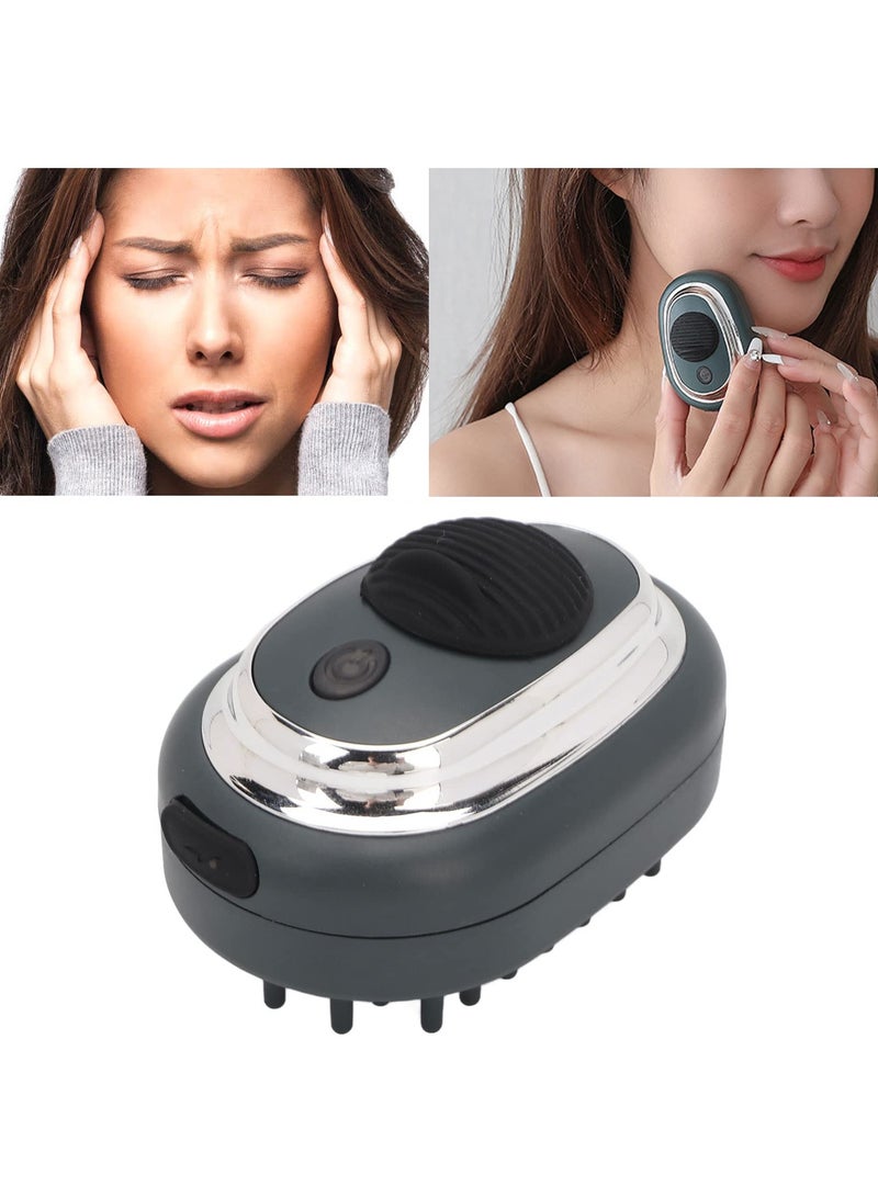 Cordless Electric Scalp Massager - USB Rechargeable Hair Oil Comb with 4 Adjustable Vibration Gears