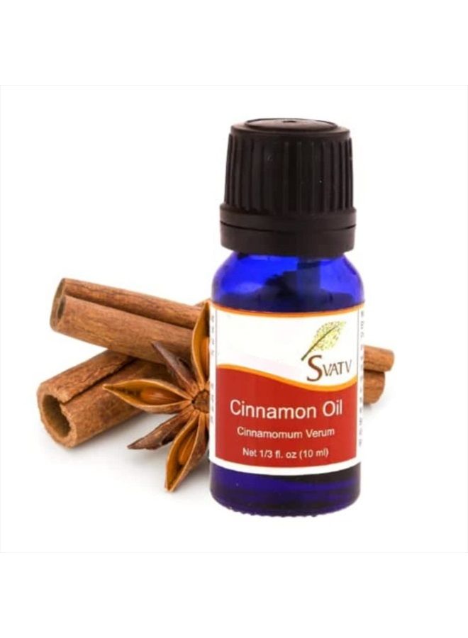 Cinnamon Essential Oil Therapeutic Grade Aromatherapy Oils Fragrance Oil for Diffuser Yoga Massage & DIY Personal Care 10 ml