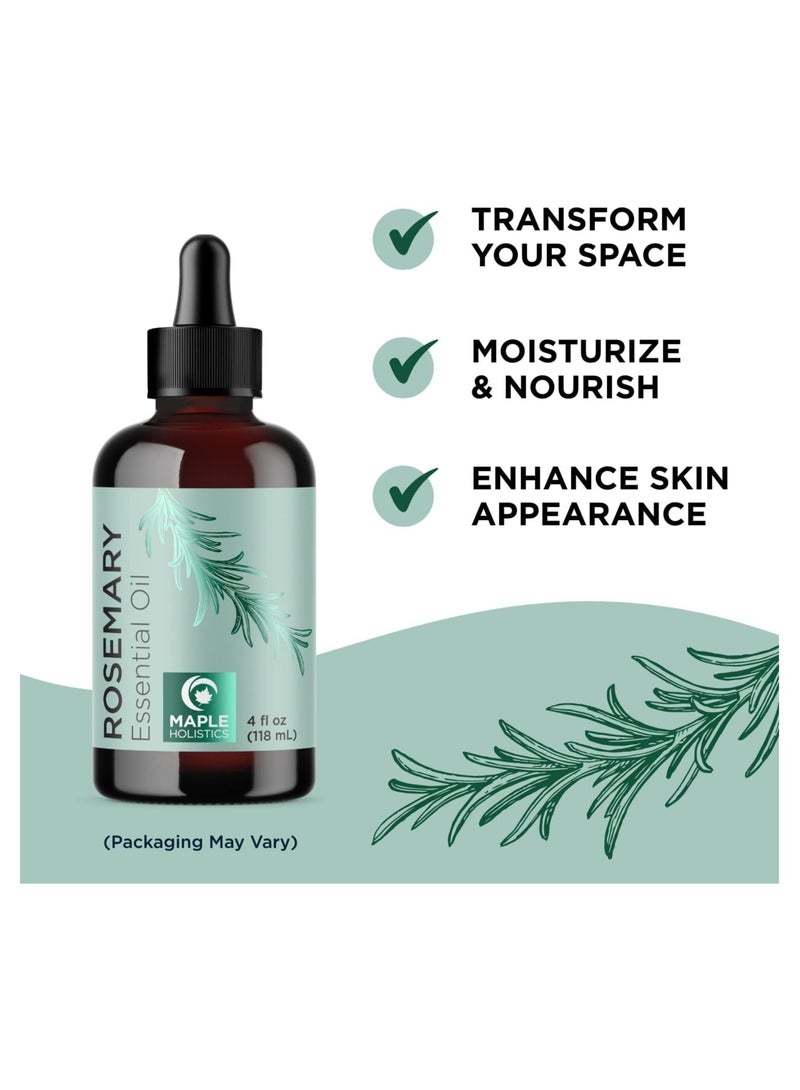 Pure Rosemary Essential Oil 118ml