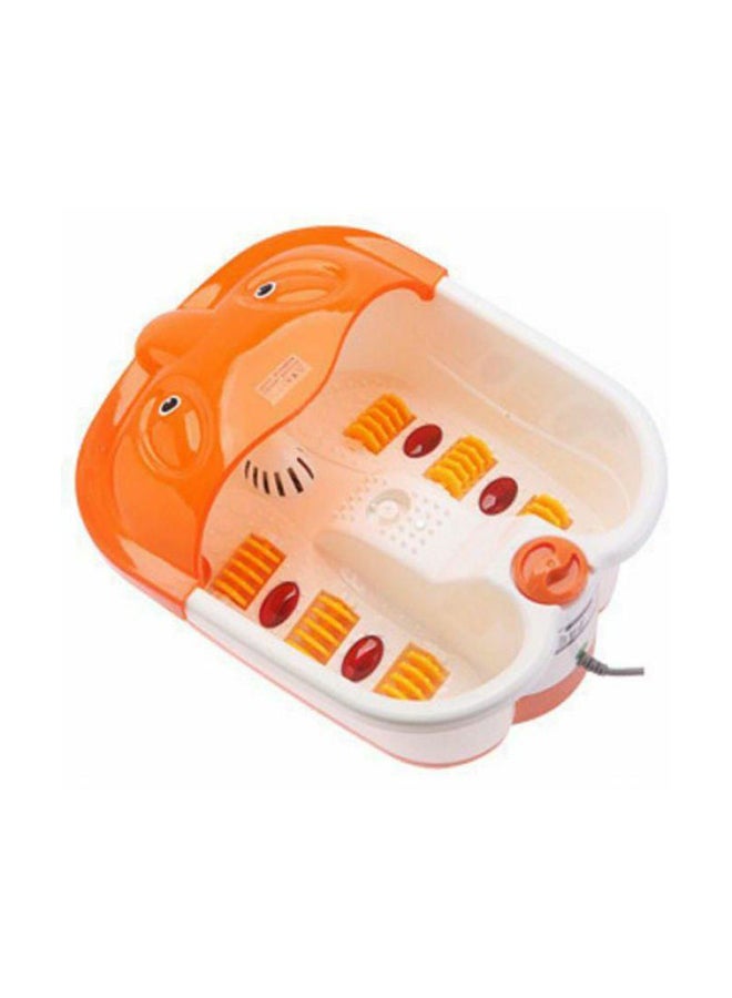 Foot Massager White Orange