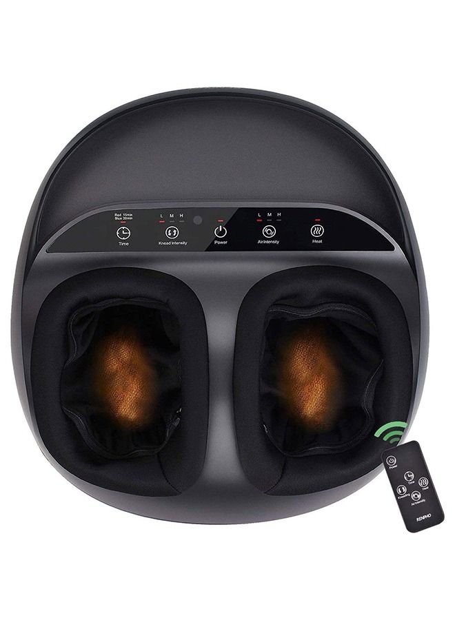 Foot Massager Machine With Heat - Black