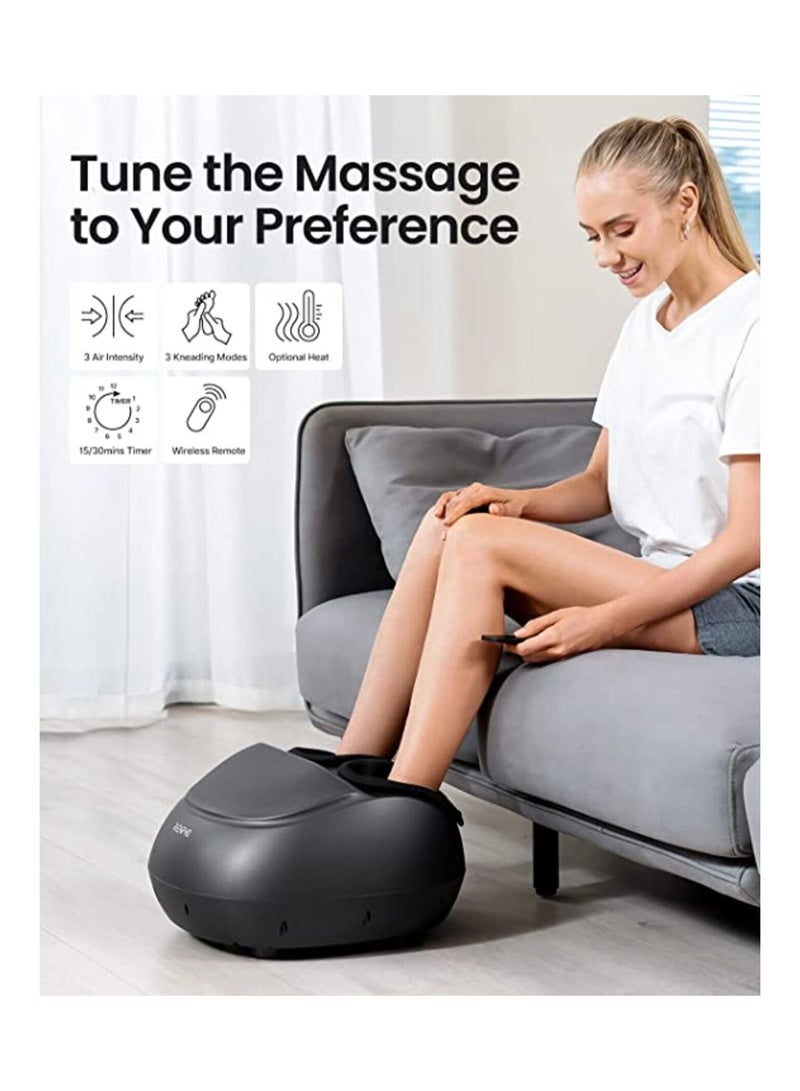 Foot Massager Machine with Heat  Black