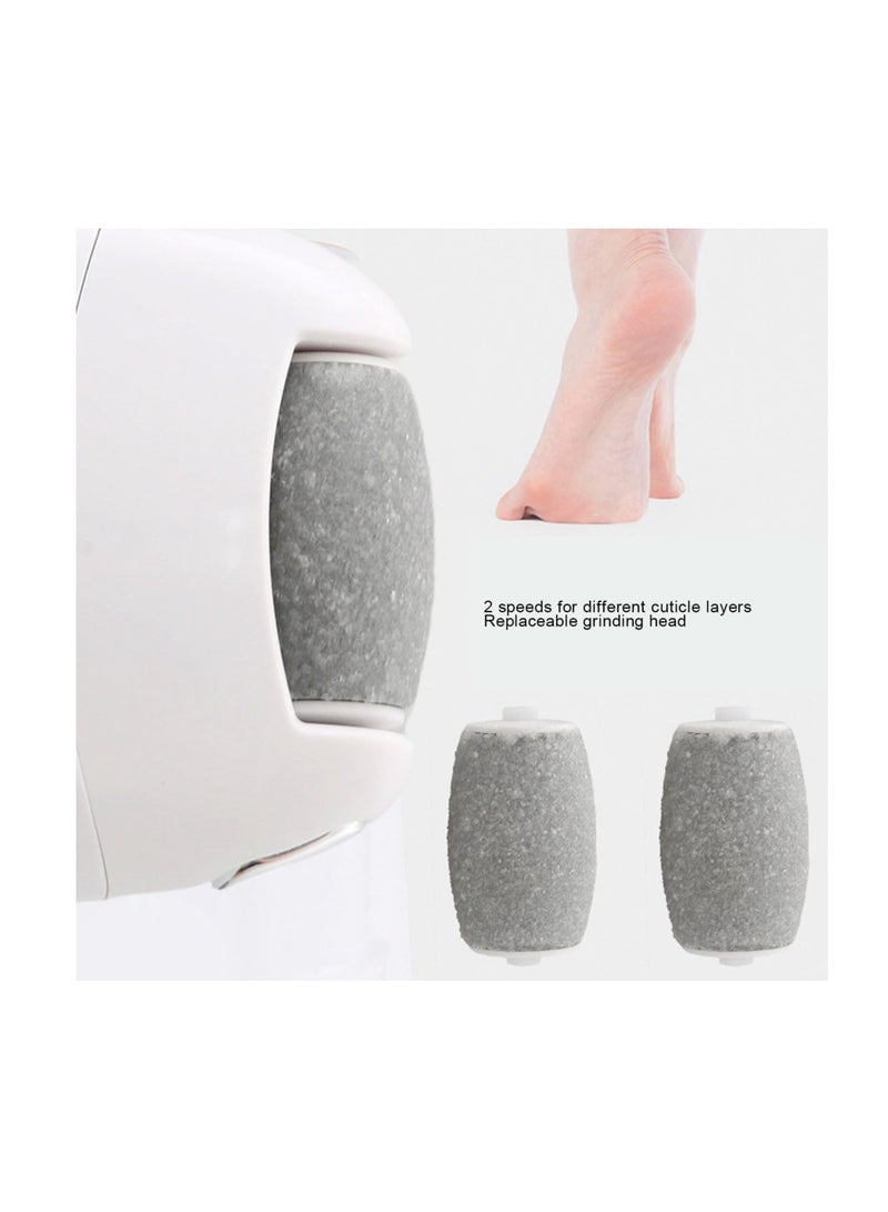 Electric Foot Scrubber, Adjustable 2 Gear Foot File, Rechargeable Professional Heel Repair, Callus Remover, Electric Callus Remover, pedicure tools for feet for Pedicure Home Use, Gold
