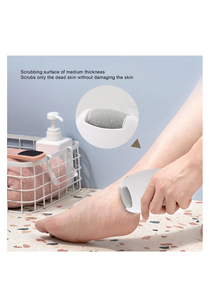 Electric Foot Scrubber, Adjustable 2 Gear Foot File, Rechargeable Professional Heel Repair, Callus Remover, Electric Callus Remover, pedicure tools for feet for Pedicure Home Use, Gold