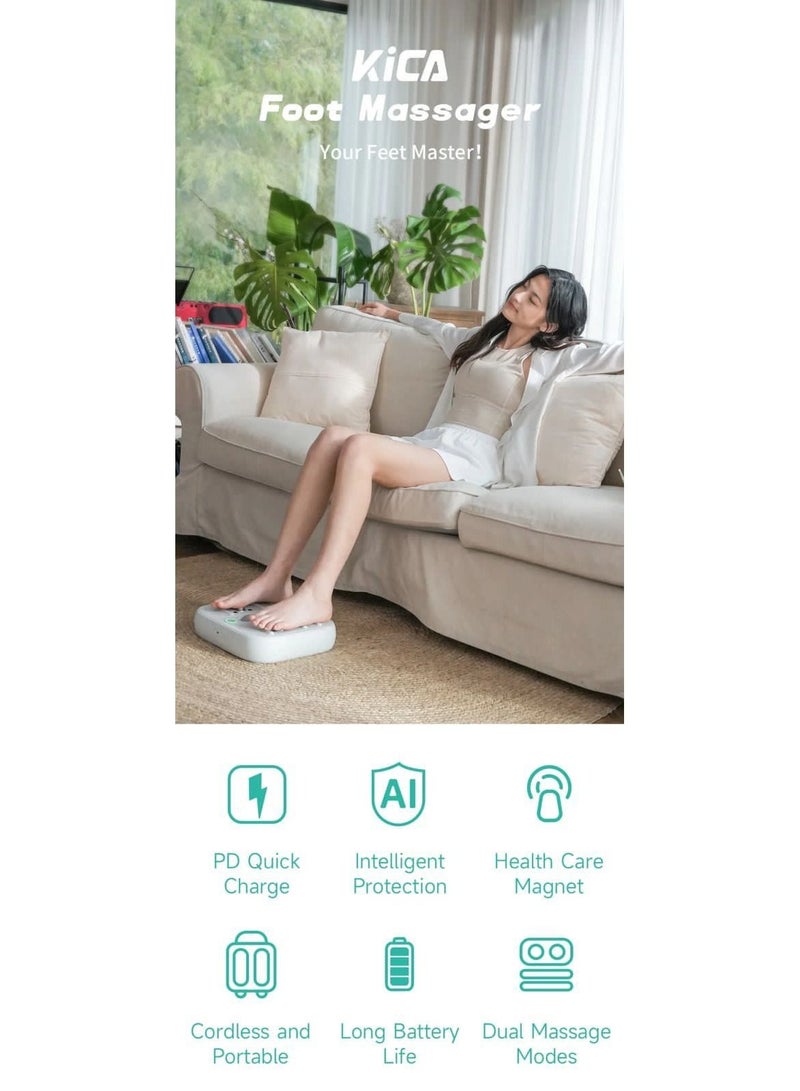KiCA Portable Electronic Cordless Percussion Foot Massager