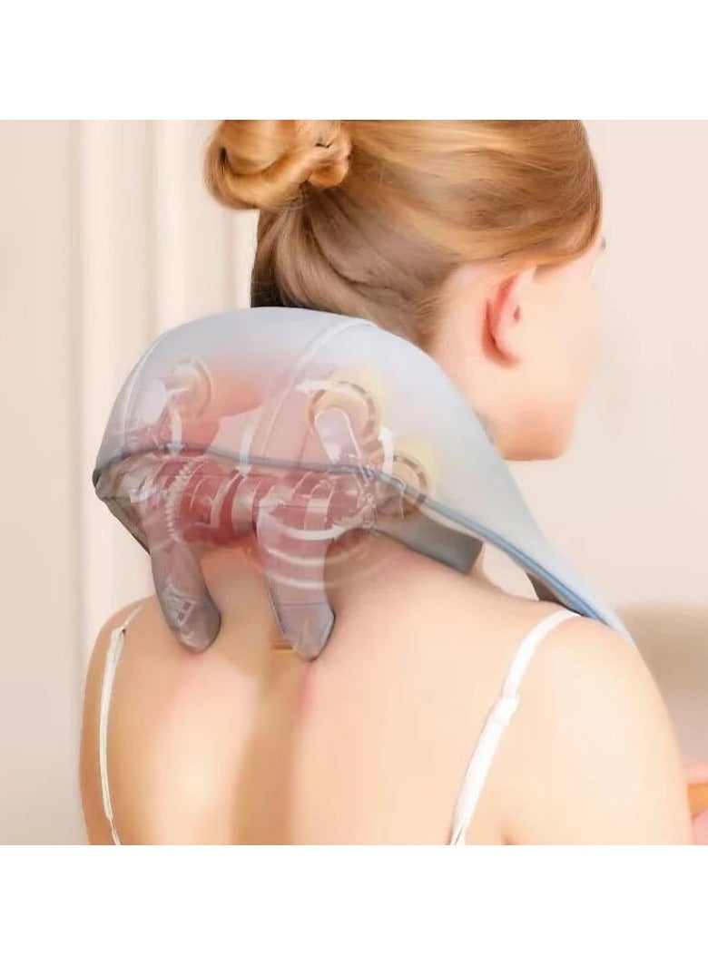 Yameem Mini Neck Massager, Massager for Back & Shoulder, Leg, Deep Massage at Home for Muscle Relaxation (Color may Vary)
