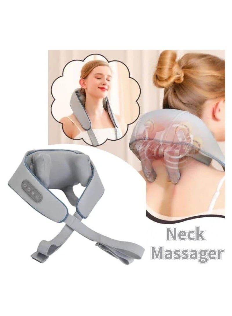 Yameem Mini Neck Massager, Massager for Back & Shoulder, Leg, Deep Massage at Home for Muscle Relaxation (Color may Vary)