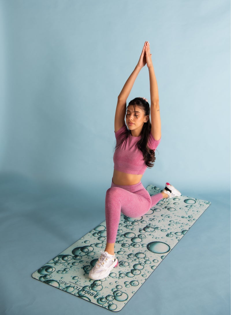 Yoga Mat Non Slip, Eco Friendly Pro Exercise Mat 5MM, Extra Wide and Extra Long, Ideal for All Types of Yoga, Pilates, Floor Workouts Best Gift Choice