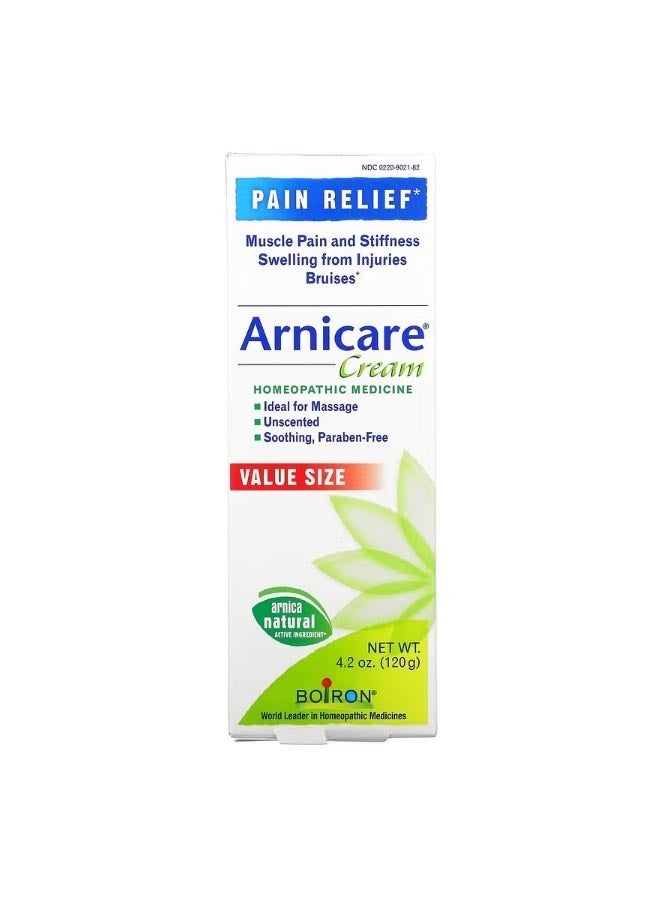 Arnicare Cream Pain Relief Unscented 4.2 oz 120 g