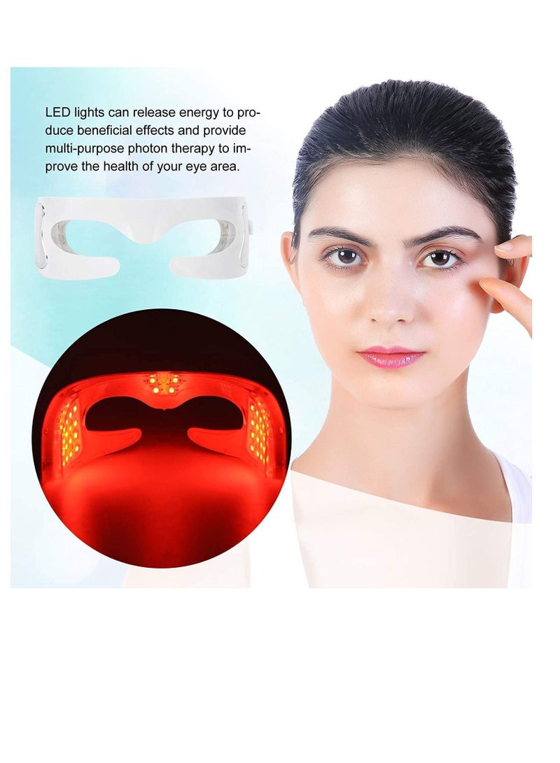 Electric Eye Massager Red Light Heating Therapy Anti-Wrinkle Massager Relieving Fatigue Eye Care Massager