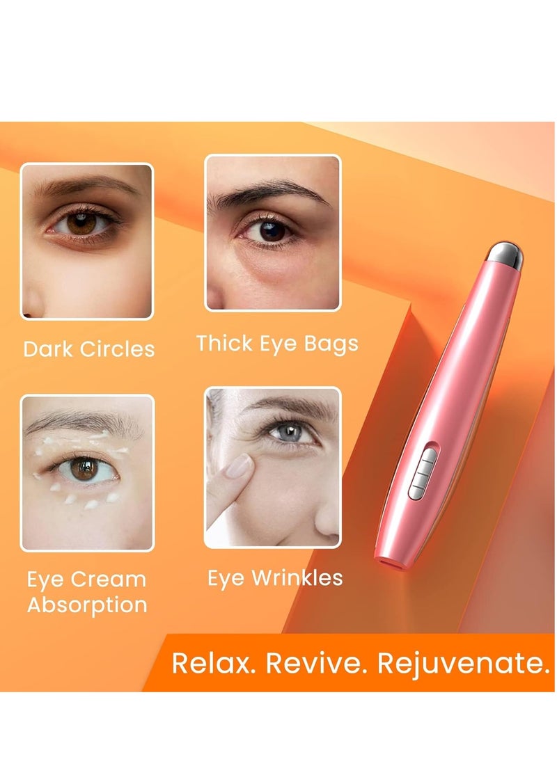 Eye Massager Face Massager, Rechargeable Facial Device for Dark Circles, Skin Care Product Absorption