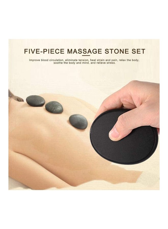 5-Piece Warmer Massage Stone Set