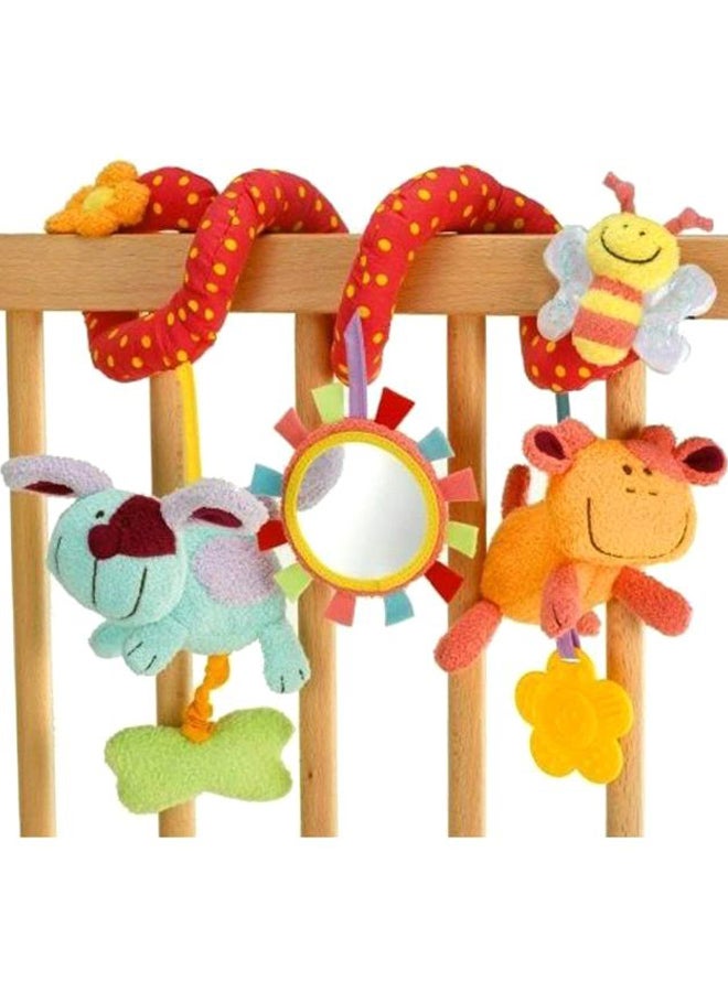 Infant Toys Travel Activity Spiral Hanging Play Toy 2.4x13.x5.3inch