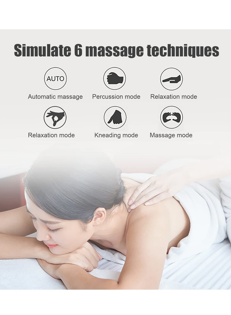 Whole Body Massager Cervical Spine Massager, Portable Mini Neck Pads Relieve Pressure of The for Shoulder Back Waist Arms Legs Aches (2PCS)