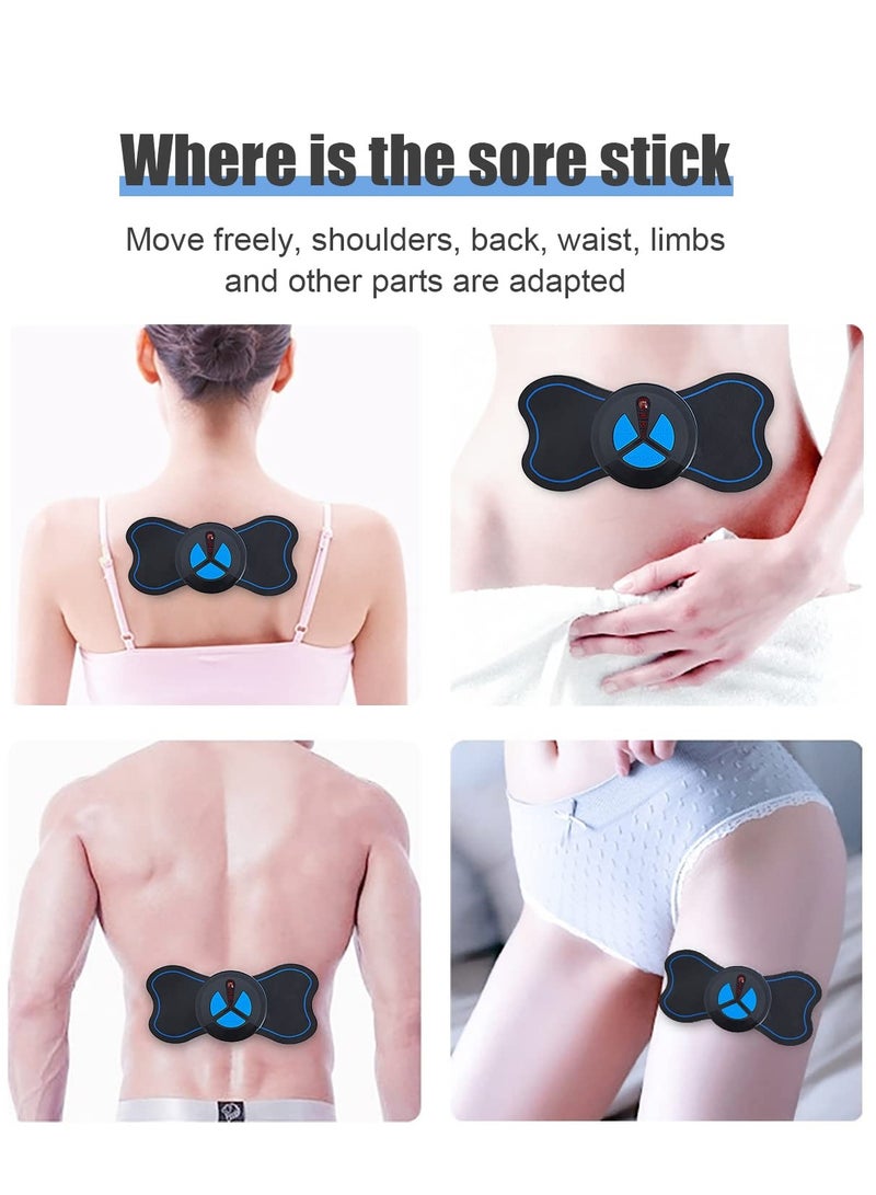 Whole Body Massager Cervical Spine Massager, Portable Mini Neck Pads Relieve Pressure of The for Shoulder Back Waist Arms Legs Aches (2PCS)