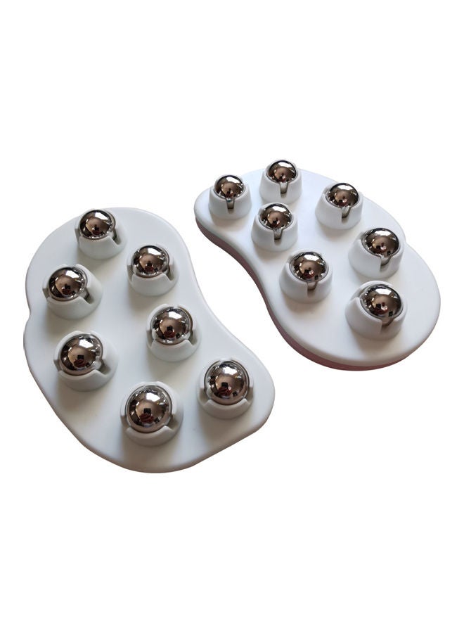 2-Piece Quartz Ball Rolling Massager