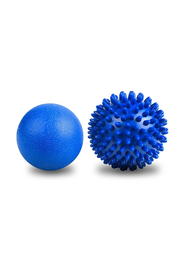 2 Pack Spiky Massage Ball Physical Therapy Hard Lacrosse for Myofascial Release and Trigger Point Deep Tissue Shower Wedding Party Decorations