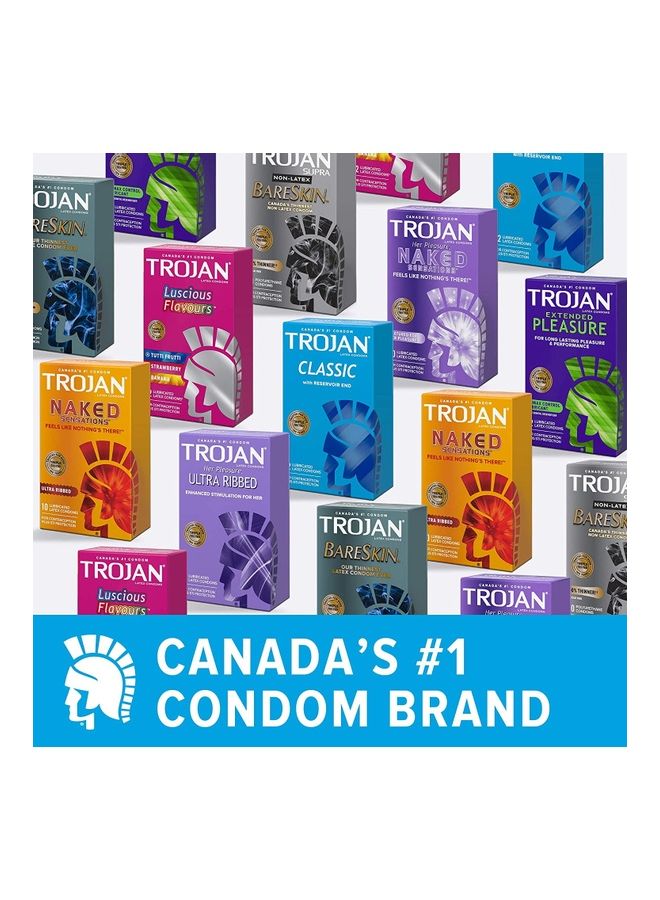 12-Piece Magnum Large Original Lubricated Condom Set
