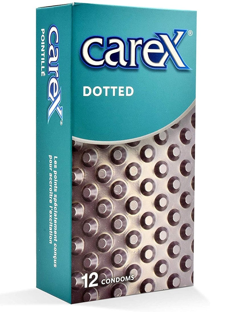 Pack Of 6 Boxes Dotted Condoms