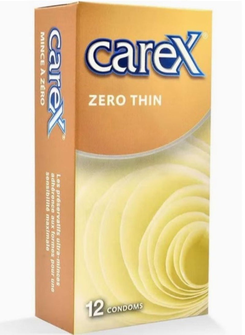 Pack Of 12 Boxes Zero Thin Condoms