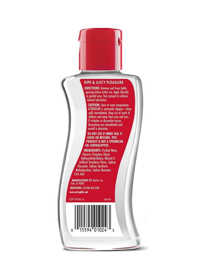 Water Based Lubricant-Strawberry Liquid