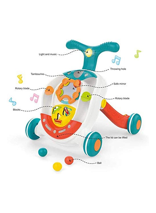 Baby Rolling Ball Walker With Light And Music Set 2AA Batteries Required 45.5x42.5x45cm