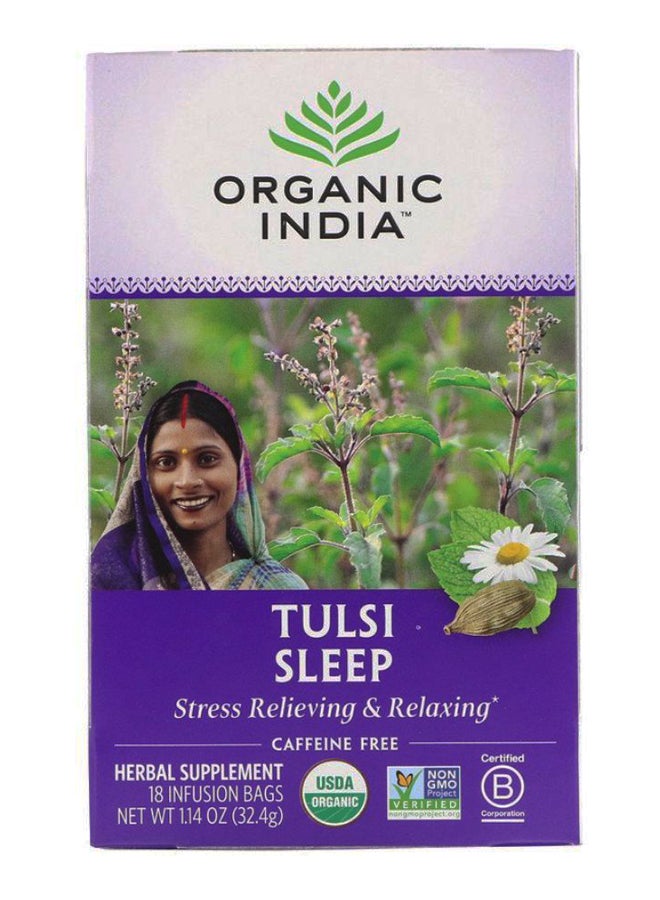 Pack Of 18 Tulsi Sleep Caffeine Free Infusion Bags