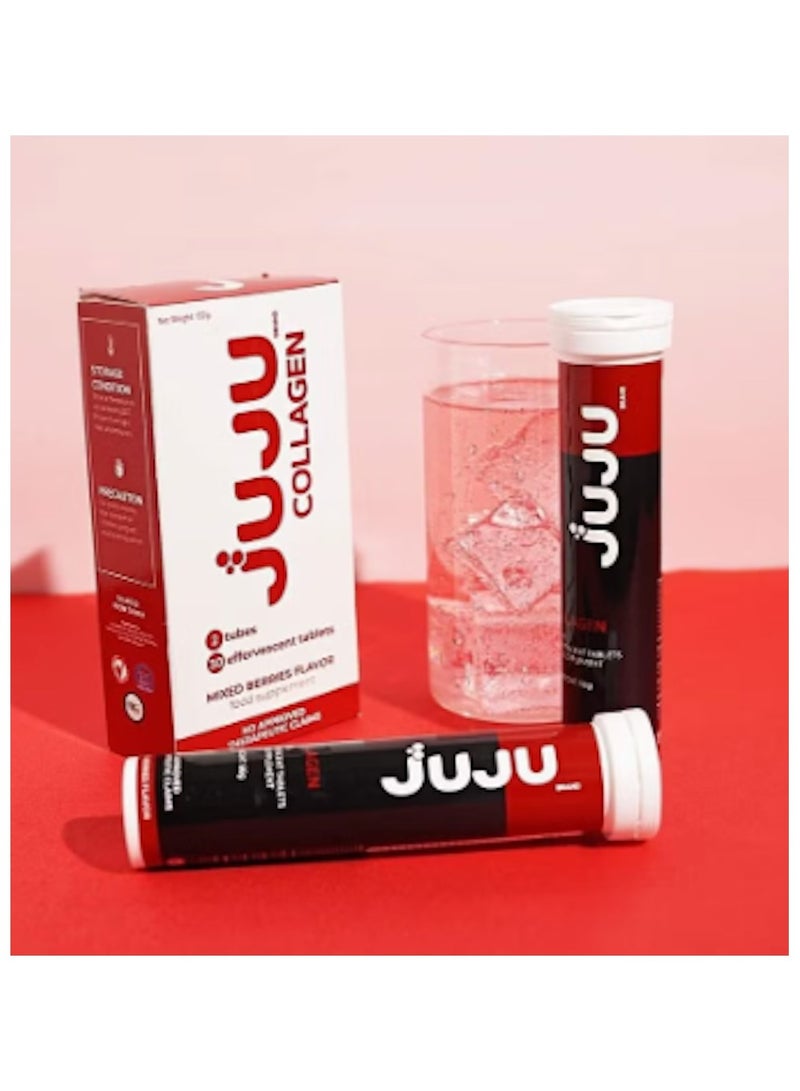 Juju Collagen Mixed Berries Flavor Food Supplement