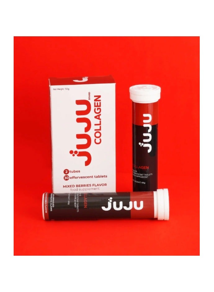 Juju Collagen Mixed Berries Flavor Food Supplement