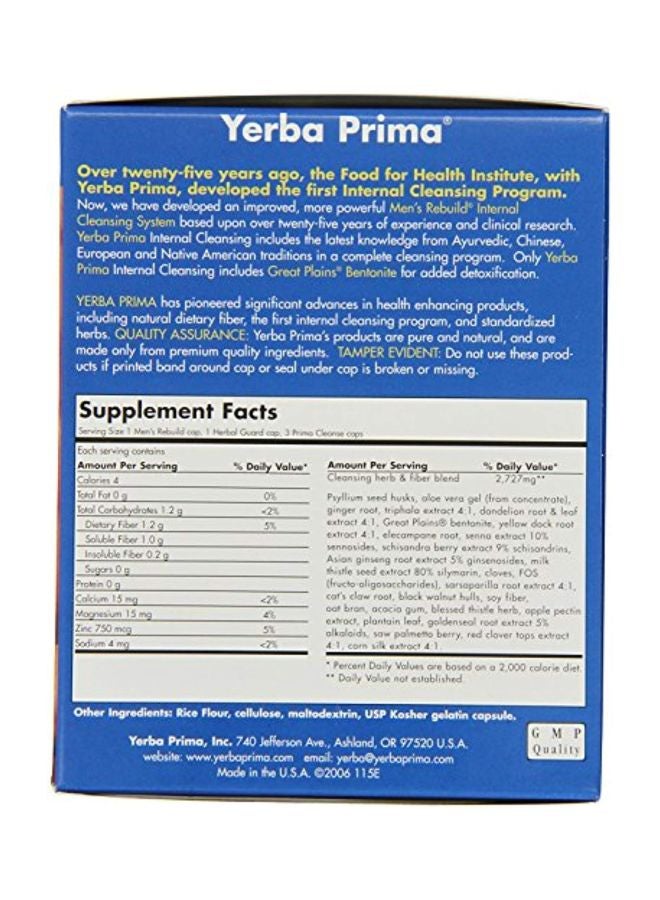 Pack Of 2 Rebuild Internal Cleansing - 60 Capsules