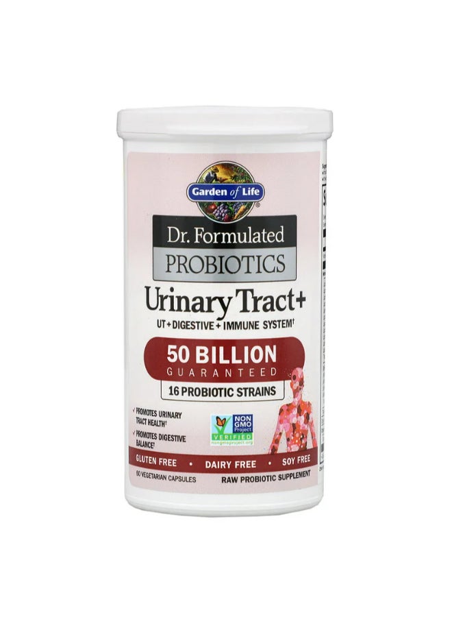 Urinary Tract Plus Dietary Supplement - 60 Vegetarian Caps