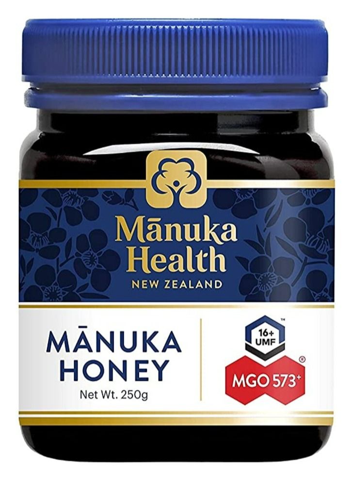 MANUKA HEALTH - MGO 573+ Manuka Honey, 100% Pure New Zealand Honey, 250 g