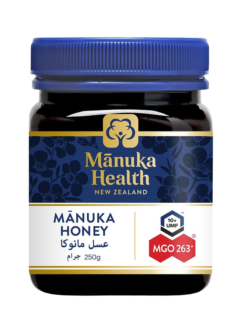 MGO 263+ Manuka Honey UMF 10  250gm