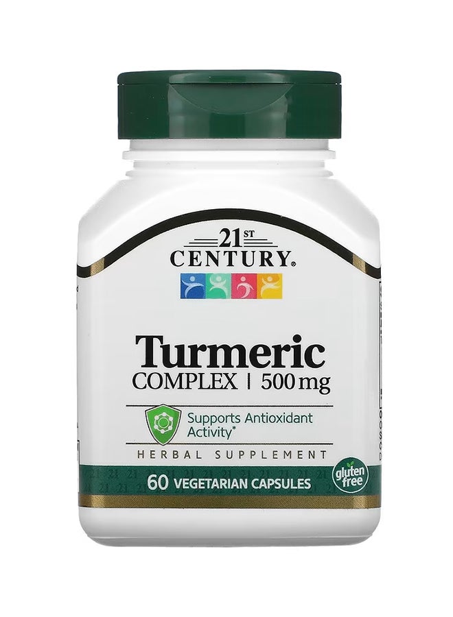 Turmeric Complex 500 Mg - 60 Vegetable Capsules