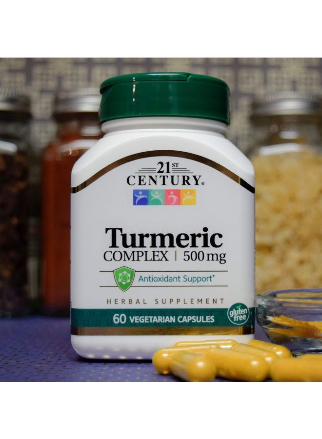 Turmeric Complex 500 Mg - 60 Vegetable Capsules