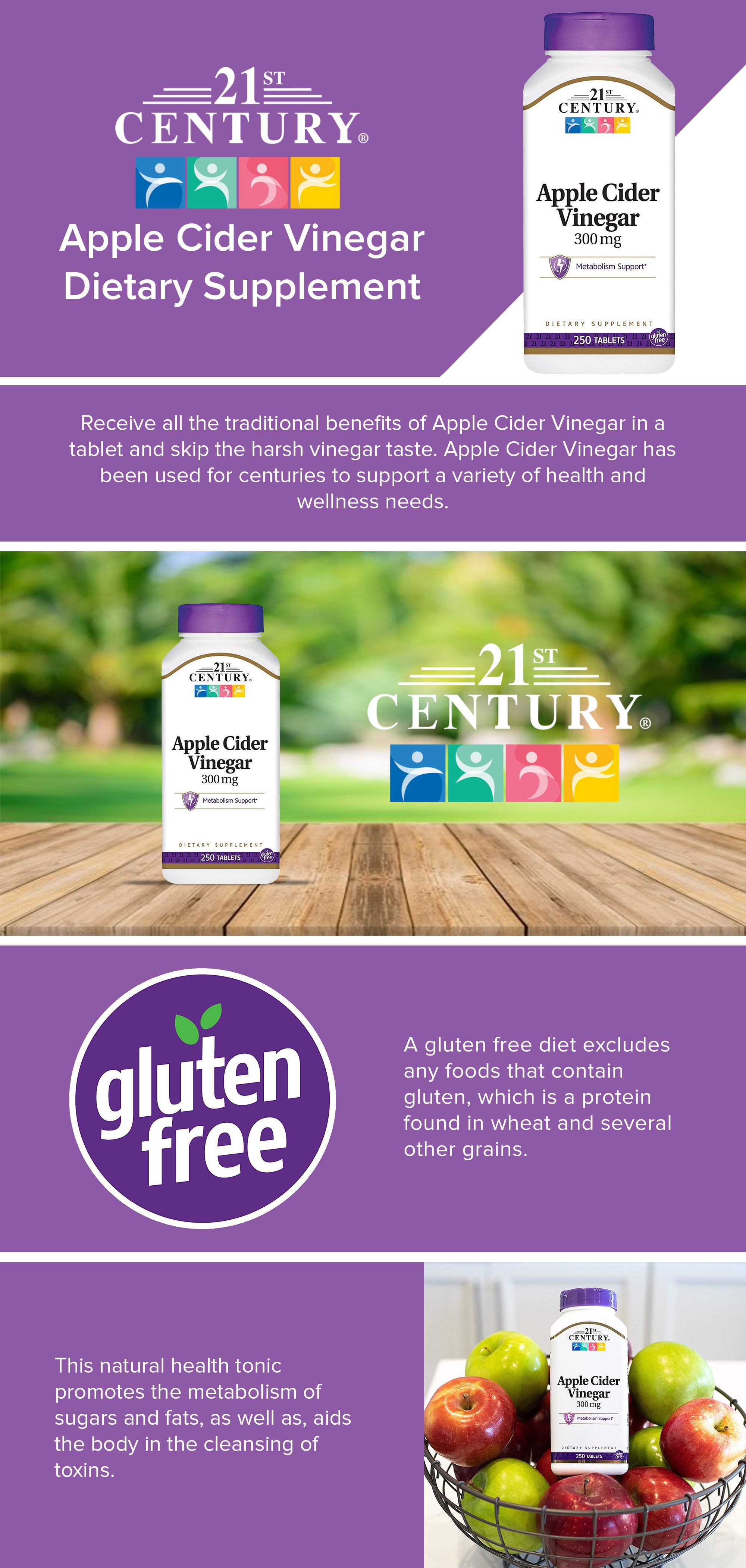 Apple Cider Vinegar Dietary Supplement