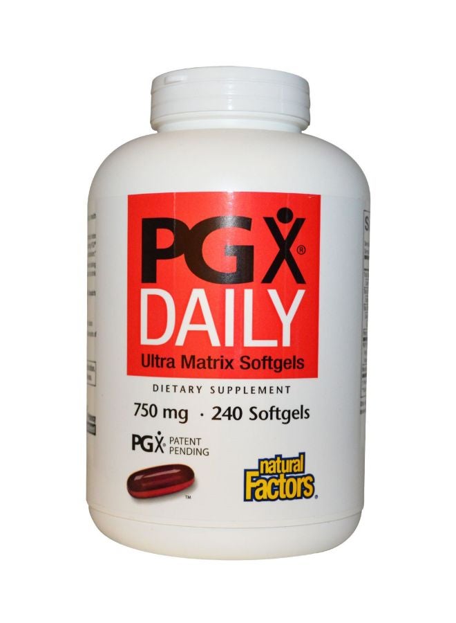 PGX Daily Ultra Matrix 750mg Dietary Supplement - 240 Softgel