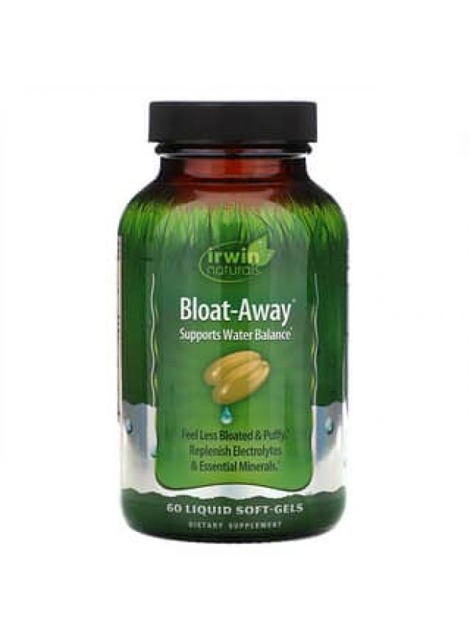 Irwin Naturals Bloat-Away 60 Liquid Soft-Gels