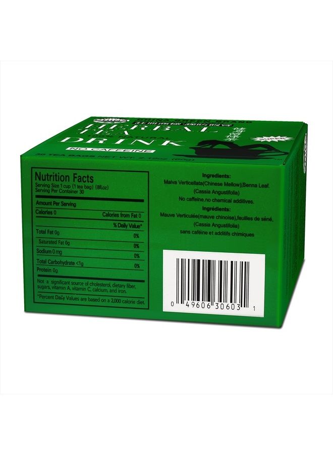 China Green Dieters Tea by Uncle Lee - Detox Tea with Senna Laxative, Constipation Relief for Adults, Supports A Healthy Weight, Caffeine-Free Herbal Tea Bags, 30 Count (Pack of 5)