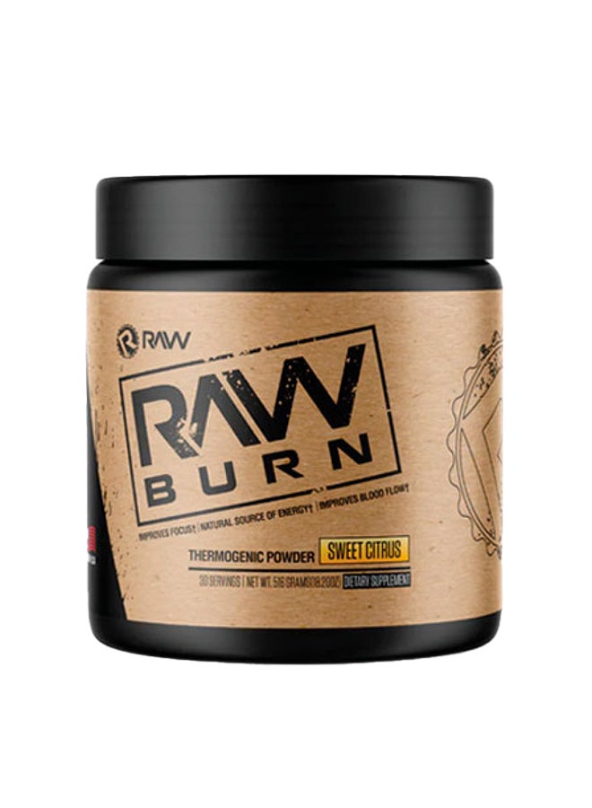 Burn Powder 30 Servings Sweet Citrus