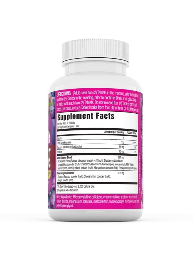 14-Day Acai Berry Cleanse Tablets 56 ct, Pack of 3