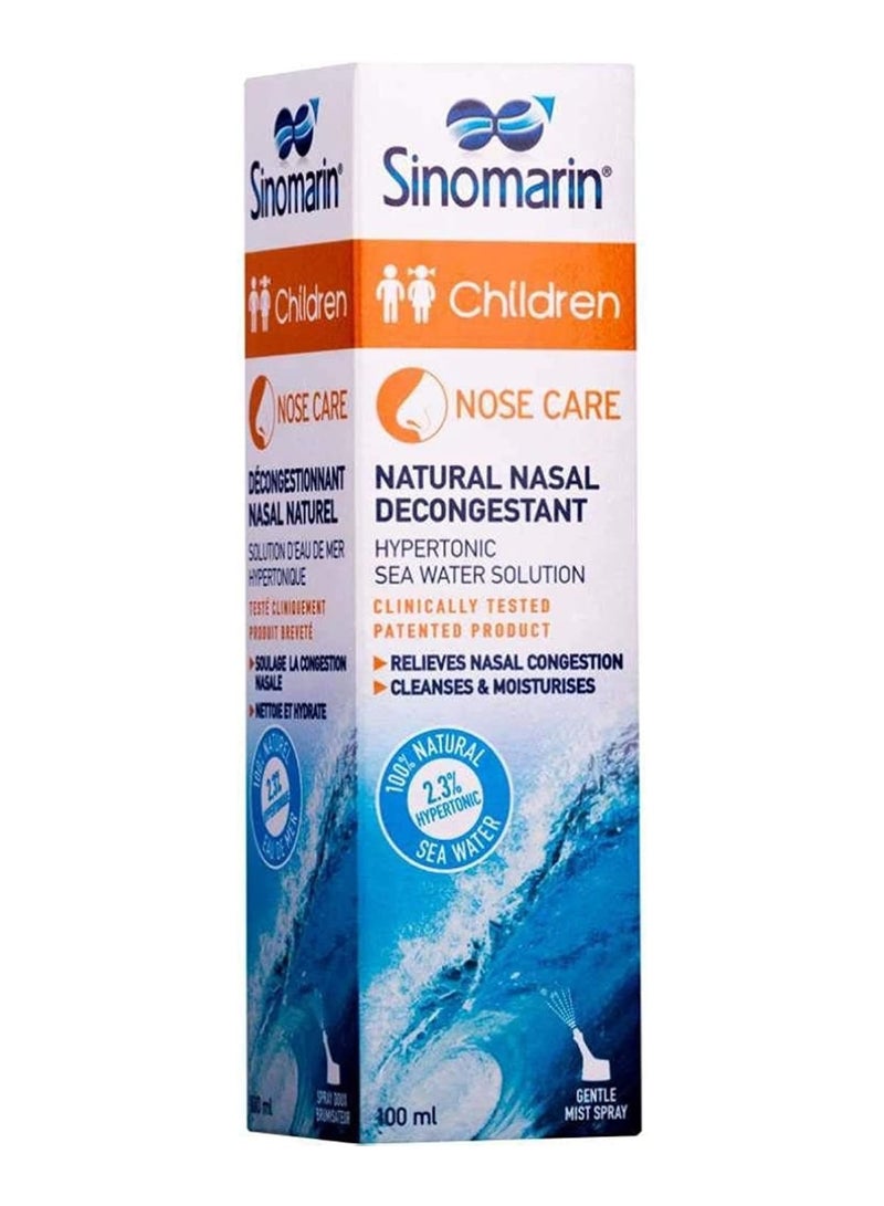 Children'S Natural Nasal Decongestant Spray - 100Ml