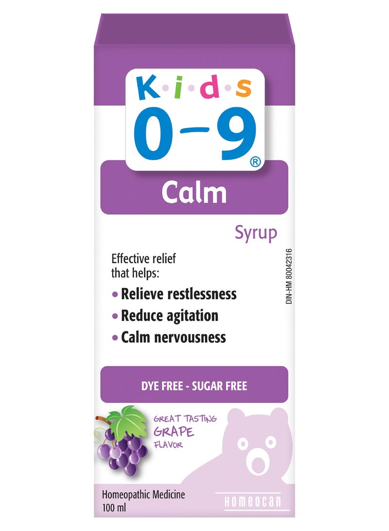 Homeocan Kids 0-9 Calm Syrup 100ml